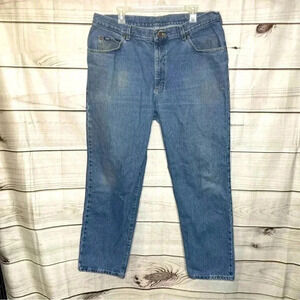 Lee Mens Blue Jeans 40x30 Regular Fit